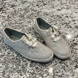 Keds Women's Champion Kate Spade Glitter Sneaker